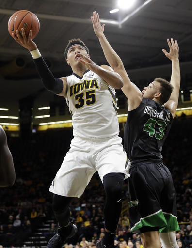 North Dakota Iowa Basketball
